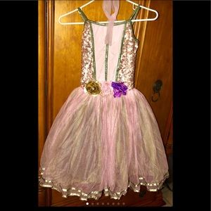 EUC GIRLS BALLERINA FAIRY COSTUME SZ12